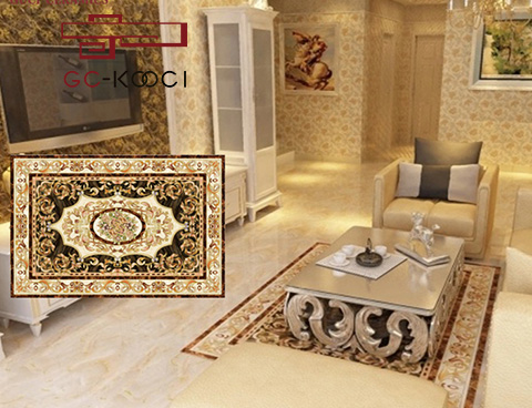 1200x1800mm polished golden crystal porcelain floor carpet tiles