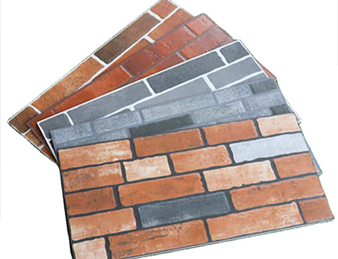 antique brick pattern external wall tile