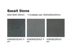 Basalt Stone 2CM Thick Brick丨Full Body Floor Tiles