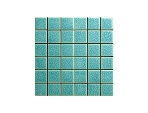 Swimming pool fish pool outdoor crystalline glaze ice crack large particle ceramic mosaic tiles