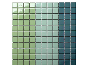 Variety of mosaicsmany shapes ceramic mosaic