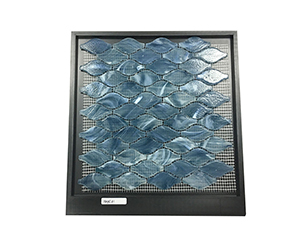 Glass mosaic swimming pool mosaic tiles fish pond wall balcony bath bathroom bathroom 327mm