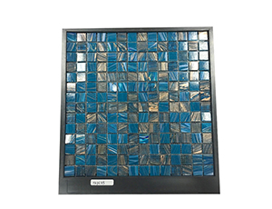 Outdoor wall bathroom kitchen 327mm glass mosaic swimming pool tiles interior decoration